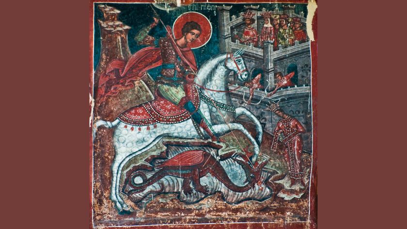 Sveti Đorđe ubija aždaju © Canva Sveti Đorđe