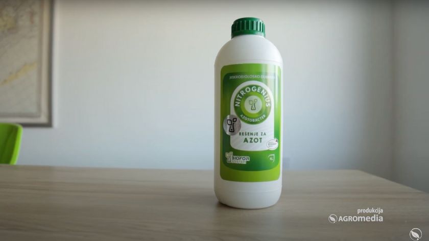 Za dobro usvajanje azota - NITROGENIUS © Screenshot AGROmedia nitrogenius biofor đubrivo azot