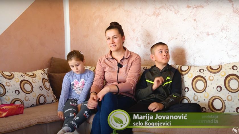 Uz podršku lokalne samouprave, uspela je da premosti sve prepreke i osigura kuću za svoju porodicu. © AGROmedia