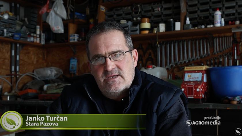 bojim se da će imati mnogo ljudi, mnogo problema,“ kaže Janko Turčan iz Stare Pazove. © AGROmedia Janko Turčan