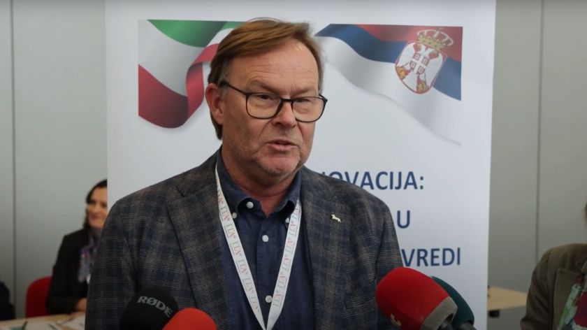 Klaudio Macoti, direktor italijanske kooperative CAB Campiano © AGROmedia/Youtube screenshot Italija poljoprivreda