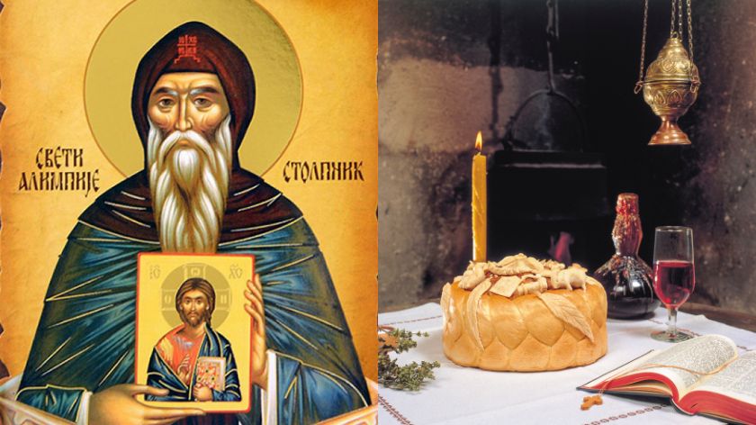 Sveti Alimpije Stolpnik © Canva Sveti Alimpije