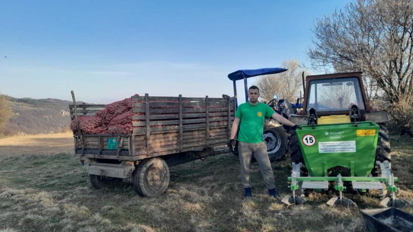 U proizvodnji zastupljene 3 sorte © Đorđe Ćirić proizvodnja krompira