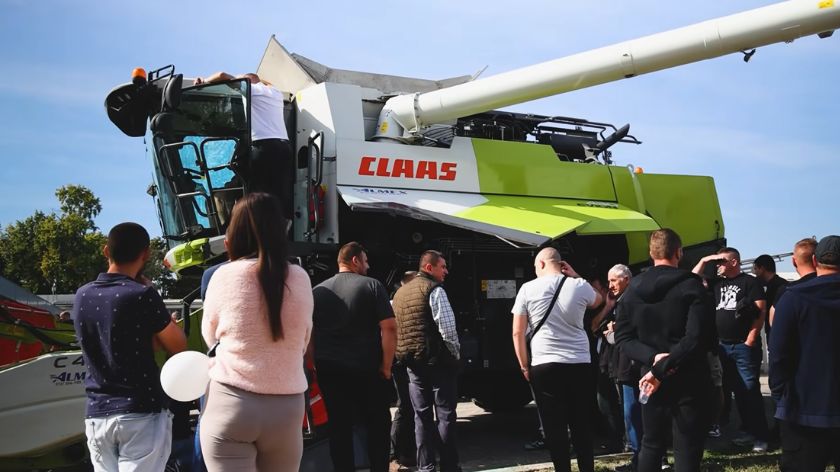 CLAAS EVION: prvi izbor poljoprivrednih gazdinstava u Srbiji © AGROmedia/Youtube screenshot CLAAS Evion